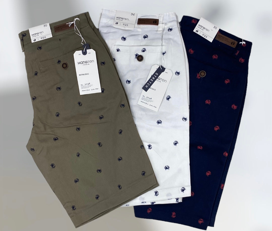 BERMUDA DE CABALLERO HANG TEN 9123/9135
