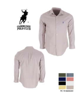 Camisa Polo de caballero M/L 3023