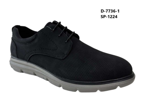 Zapato Hang Ten Negro 7736-1