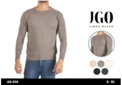 Sueter de caballero Jingo 314