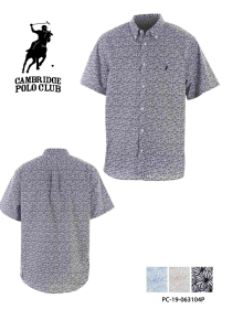 Camisa de caballero Plus Polo M/C 3104