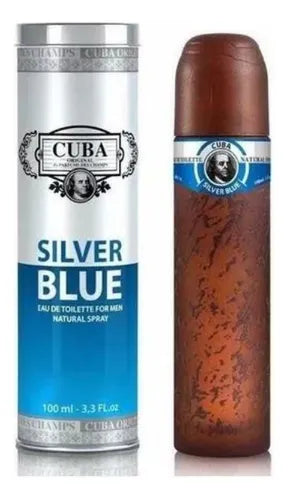 Cuba Silver Blue For Men 100ml