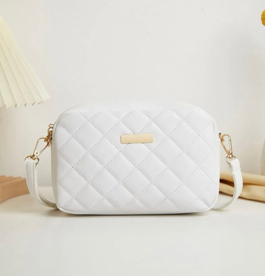 Bolso de dama blanco