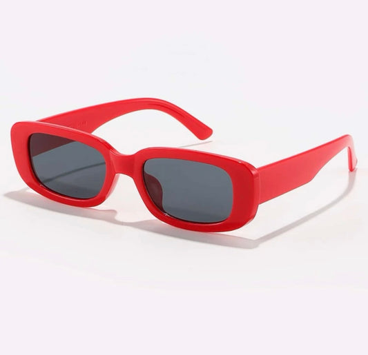 LENTES PARA SOL DE DAMA ROJO